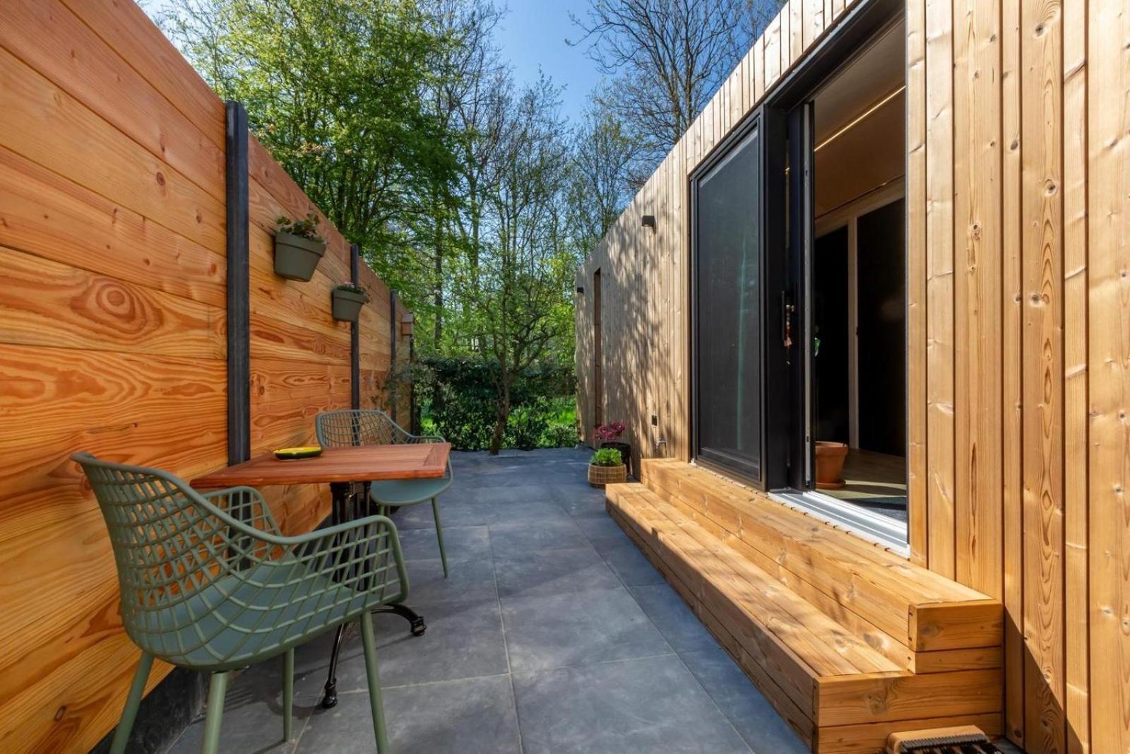 Tinyhouse La Mouette - D. Koddelaan 34, Zoutelande Villa Buitenkant foto